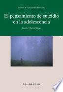 Libro El pensamiento de suicidio en la adolescencia