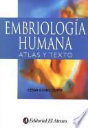Libro Embriología humana