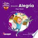 Libro Emoción: Alegría