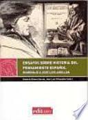 Libro Ensayos sobre la historia del pensamiento español