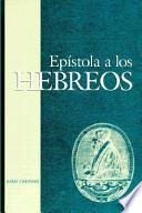 Libro Epistola a Los Hebreos