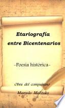 Libro ETARIOGRAFÍA POÉTICA SOBRE LOS BICENTENARIOS