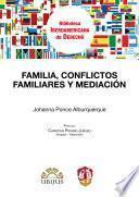 Libro Familia, conflictos familiares y mediación