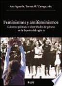 Libro Feminismos y antifeminismos