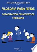 Libro Filosofía para niños y capacitación democrática freiriana
