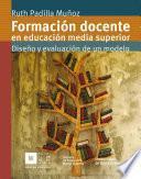 Libro Formación docente en eduación media superior