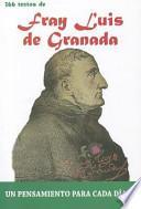 Libro Fray Luis de Granada: 366 Textos. Un Pensamiento Para Cada Dia.