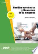 Libro Gestión económica y financiera de la empresa 3.ª edición 2023