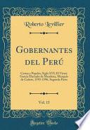 Libro Gobernantes del Perú, Vol. 13