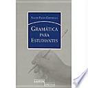 Libro Gramática para estudiantes