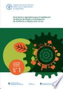 Libro Guía técnico-regulatoria para la habilitación de plantas de biogás y homologación de artefactos y equipos para su uso