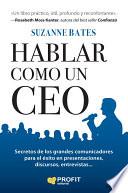 Libro Hablar como un CEO