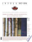 Libro Harri eta berri: nuevos horizontes de la literatura vasca (Ínsula n° 883-884)