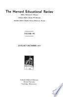 Libro Harvard Educational Review