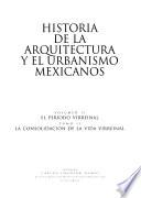 Libro Historia de la arquitectura y el urbanismo mexicanos