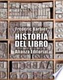 Libro Historia del libro