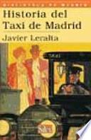 Libro Historia del taxi de Madrid
