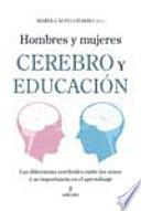 Libro Hombres y mujeres. Cerebro y educación