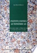 Libro Instituciones autonómicas