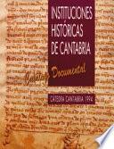 Libro Instituciones históricas de Cantabria