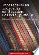 Libro Intelectuales indígenas en Ecuador, Bolivia y Chile