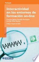 Libro Interactividad de los entornos en la formación on-line