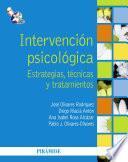 Libro Intervención psicológica