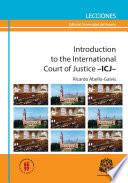 Libro Introduction to The International Court of Justice - Icj-