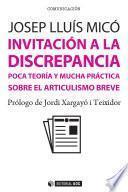 Libro Invitación a la discrepancia