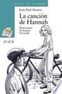 Libro La canción de Hannah