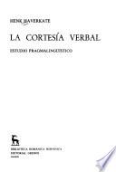 Libro La cortesía verbal