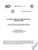 Libro La cultura política de la democracia en Colombia, 2004