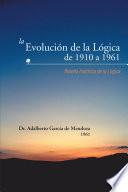 Libro La Evolución de la Lógica de 1910 a 1961