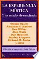 Libro La experiencia mística