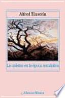 Libro La música en la época romántica