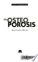 Libro La Osteoporosis