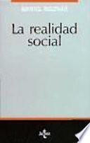 Libro La realidad social