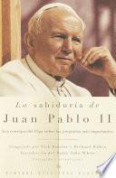 Libro La Sabiduria de Juan Pablo II