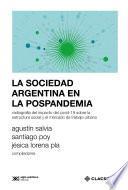 Libro La sociedad argentina en la pospandemia