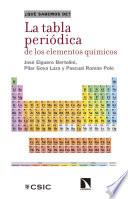 Libro La tabla periódica de los elementos químicos