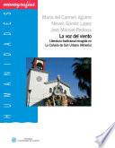 Libro La voz del viento: Literatura tradicional recogida en la Cañada de San Urbano (Almería)