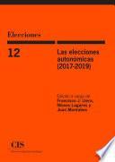 Libro Las elecciones autonómicas (2017-2019)