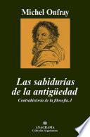 Libro Las sabidurías de la antigüedad