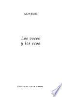 Libro Las voces y los ecos