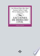 Libro Lecciones de Derecho Civil