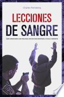 Libro Lecciones de sangre