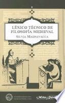 Libro Léxico técnico de filosofía medieval