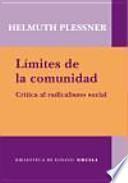 Libro Límites de la comunidad