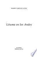 Libro Lituma en los Andes