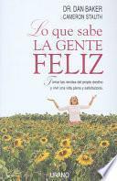 Libro Lo que sabe la gente feliz